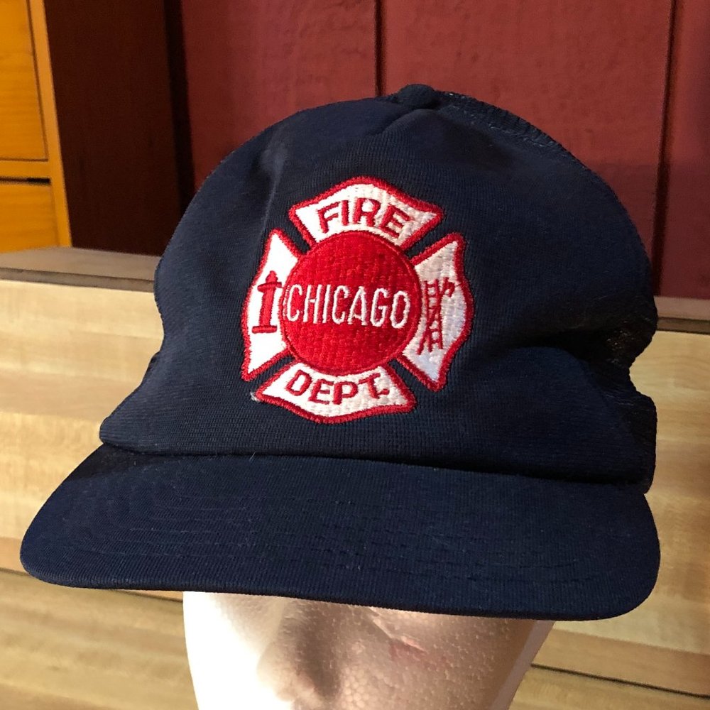 Chicago Fire Dept Hat Snapback cap IL USA Made CFD